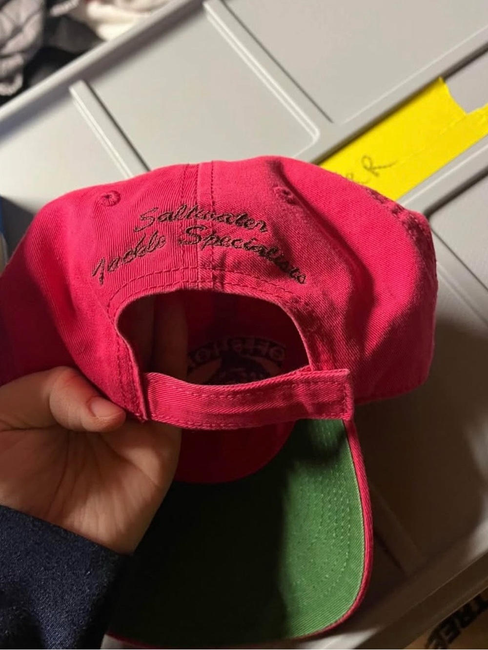 Pink Women’s Offshore Anglers Baseball Cap - Picture 3 of 3